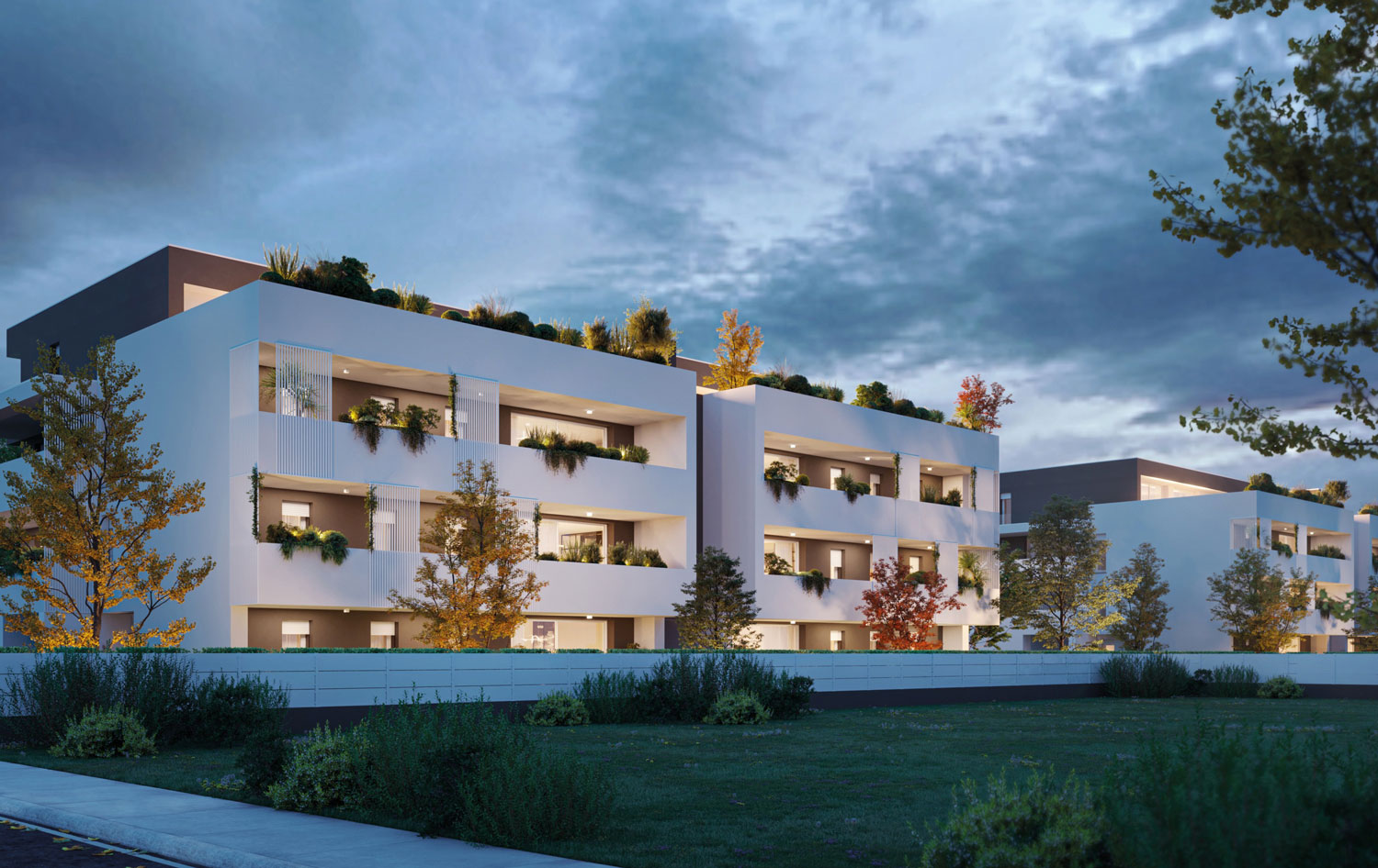 Appartamenti con terrazze moderne a Dolo