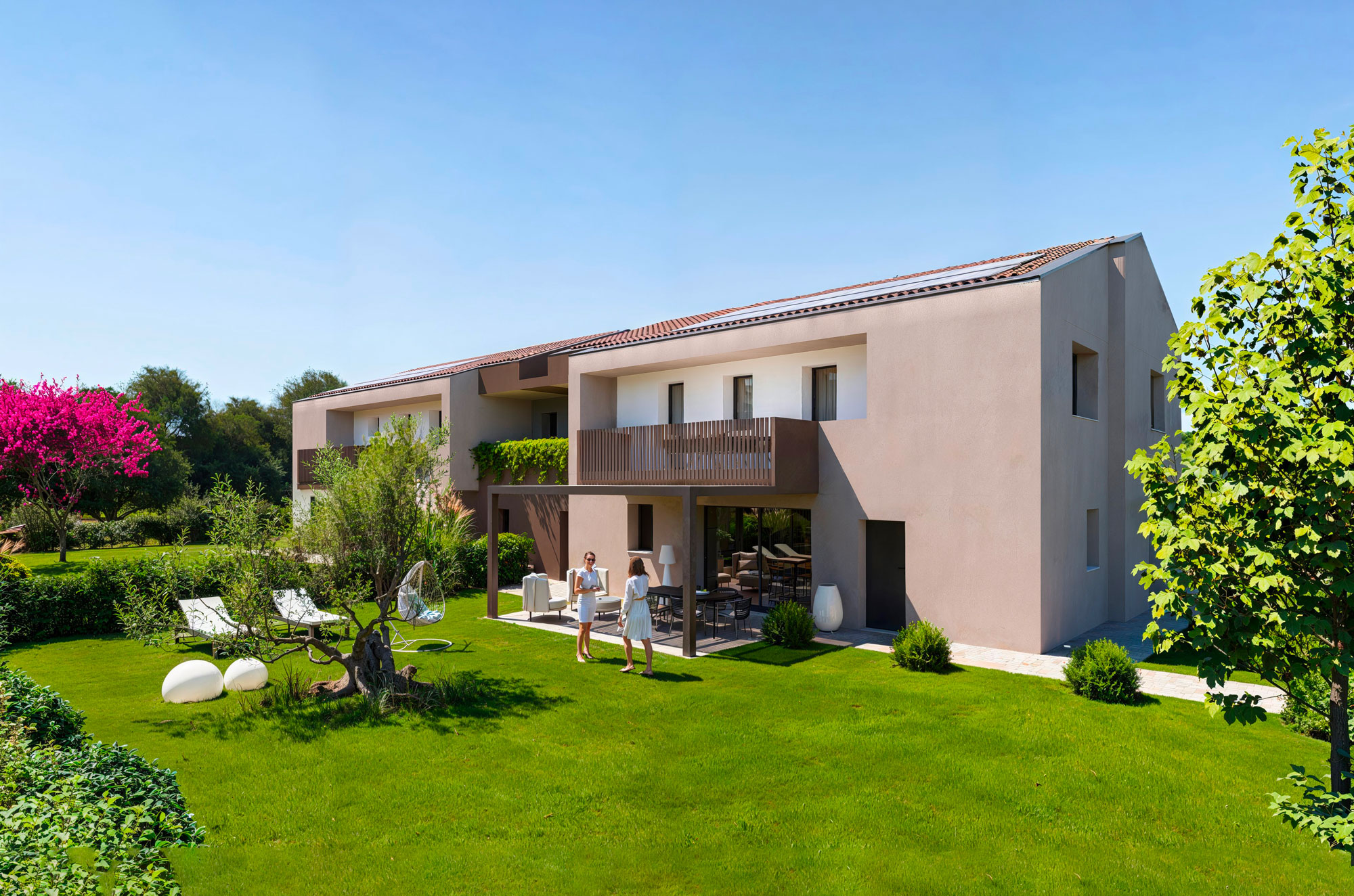 Appartamenti con grande giardino a Dolo